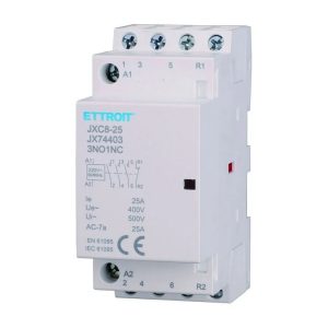 Foto principale Contattore modulare 4P 25A AC 220V 3 contatti NO 1 contatto NC Ettroit