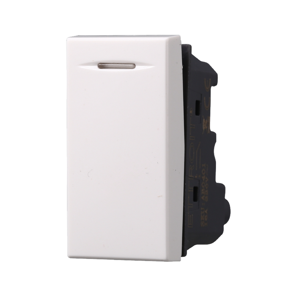 Foto principale Deviatore unipolare basculante 16A bianco compatibile anche con BTicino Axolute