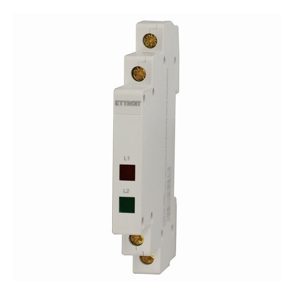 Foto principale Indicatore luminoso Led modulare 2 fasi Spia di segnalazione 220V Ettroit