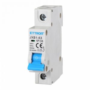 Foto principale Interruttore automatico magnetotermico modulare 1P 6A 6KA 220V Ettroit