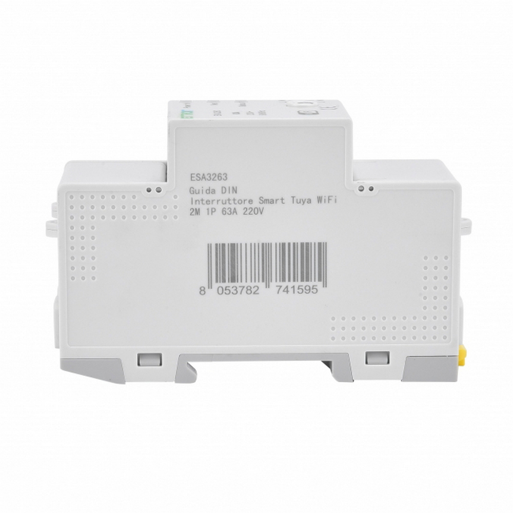 Interruttore automatico magnetotermico Smart Tuya WiFi modulare 1P 63A 220V Ettroit - Foto 2