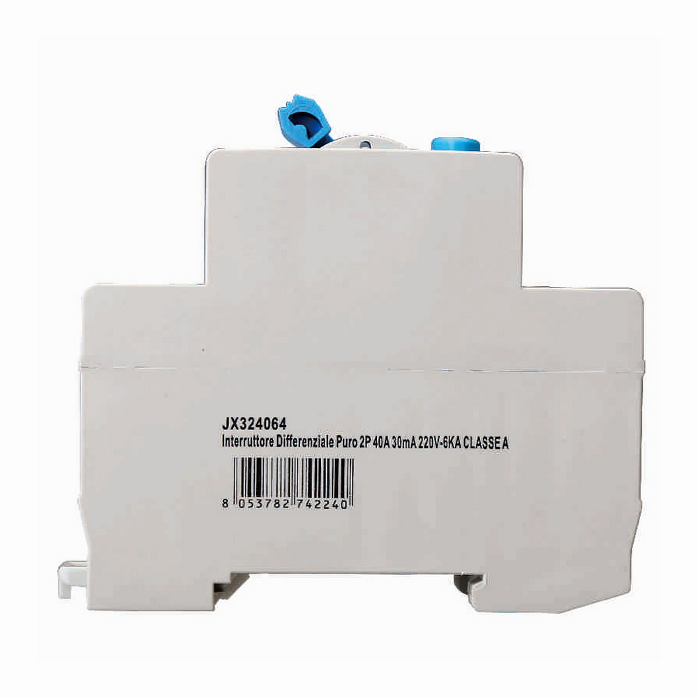 Interruttore differenziale puro Salvavita modulare 2P 40A 30mA 6KA 220V classe A Ettroit - Foto 1