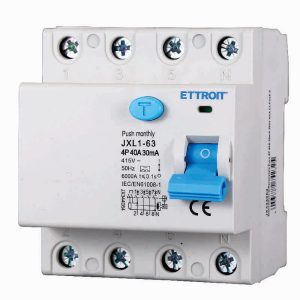 Foto principale Interruttore differenziale puro Salvavita modulare 4P 40A 30mA 6KA 380V classe A Ettroit
