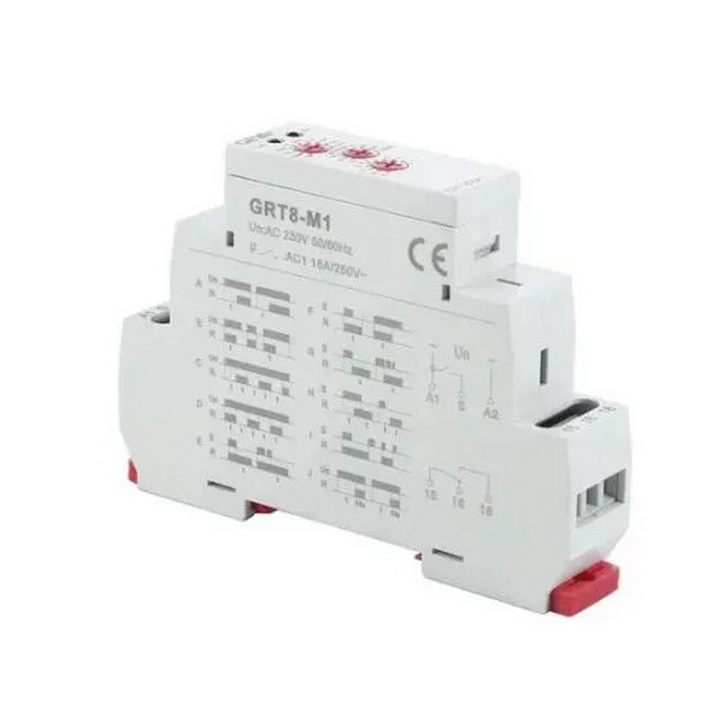 Temporizzatore Relè modulare multifunzione 2 SPDT 16A modalità ritardo AC 220V Ettroit - Foto 1
