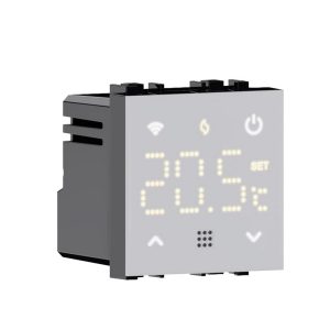 Foto principale Termostato digitale Touch da incasso programmabile bianco compatibile anche con BTicino Matix