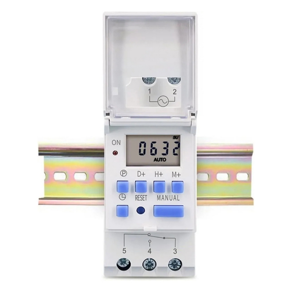 Timer digitale programmabile modulare 16A 220V Ettroit - Foto 1