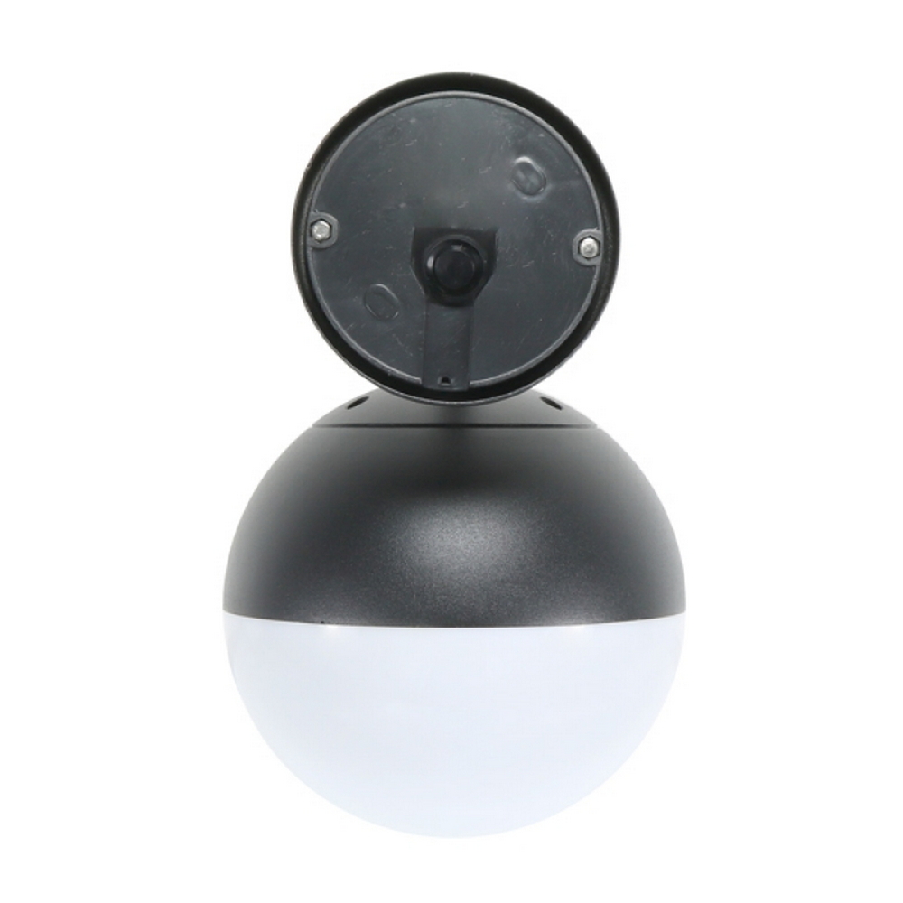 Applique da parete Cam Nero IP44 1 x E27 M LEDME - Foto 2