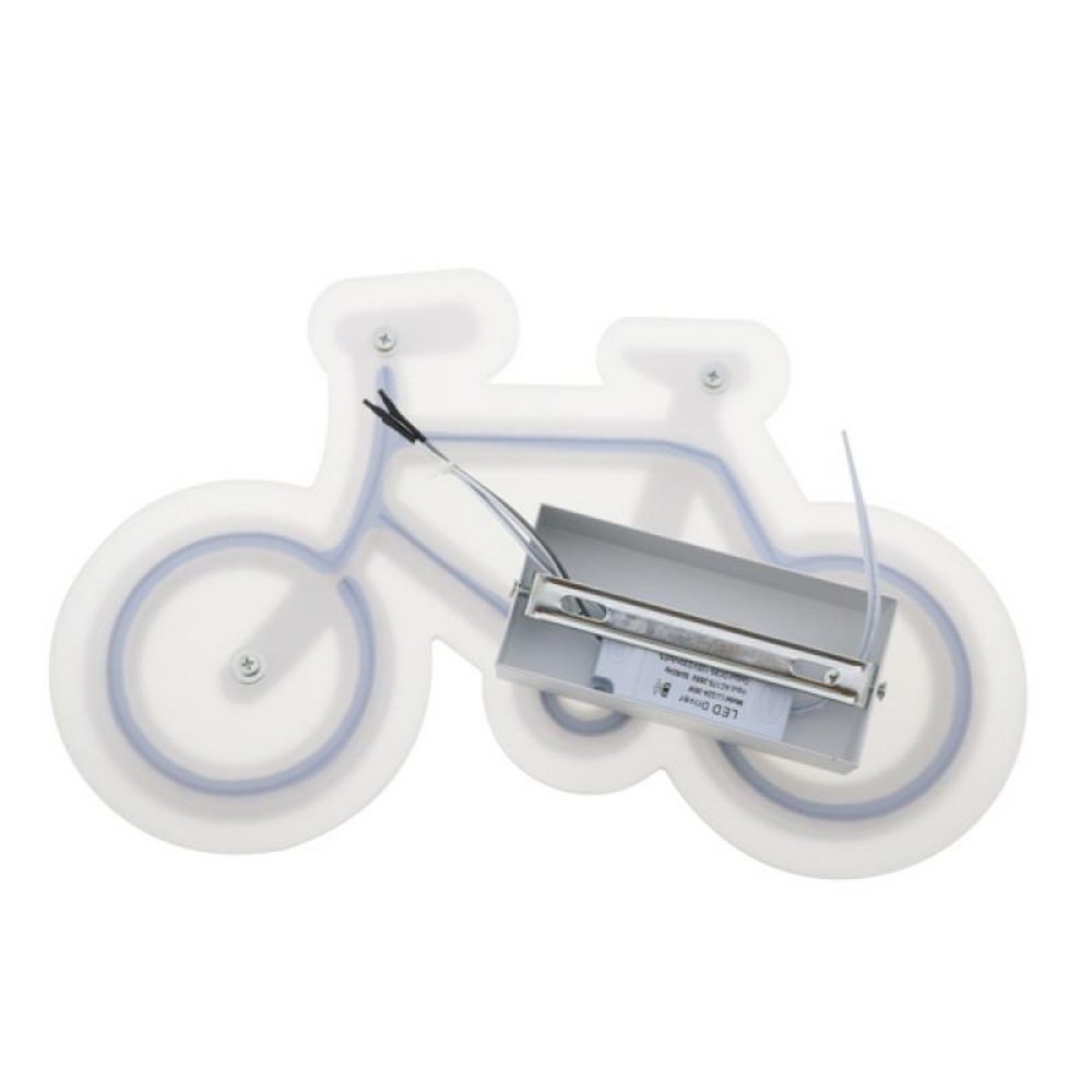 Applique Led da parete Bicycle 36W Bianco IP20 Bianco caldo 3000K M LEDME - Foto 2