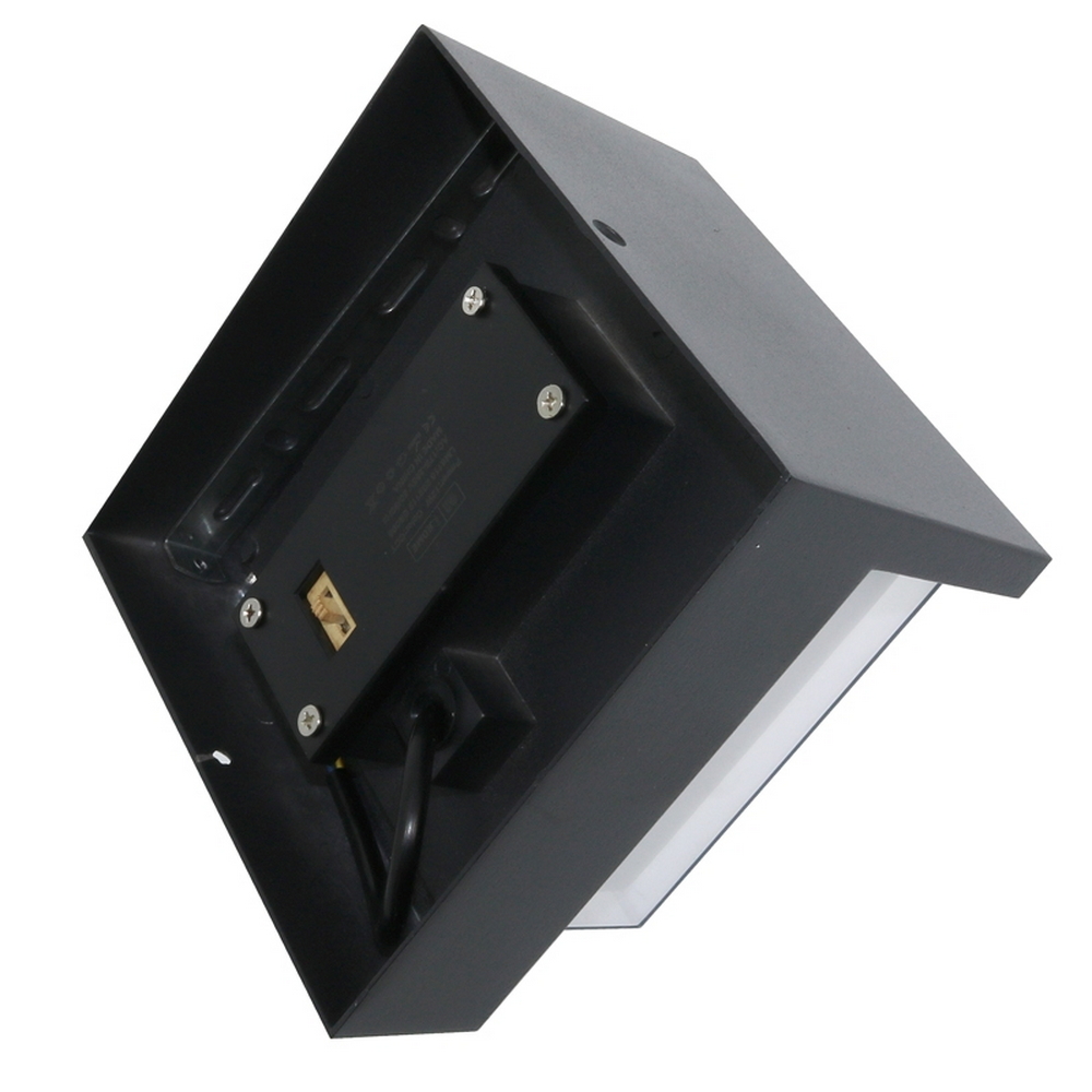 Applique Led da parete Cinza 12W Nero IP65 CCT Temperatura colore regolabile M LEDME - Foto 1