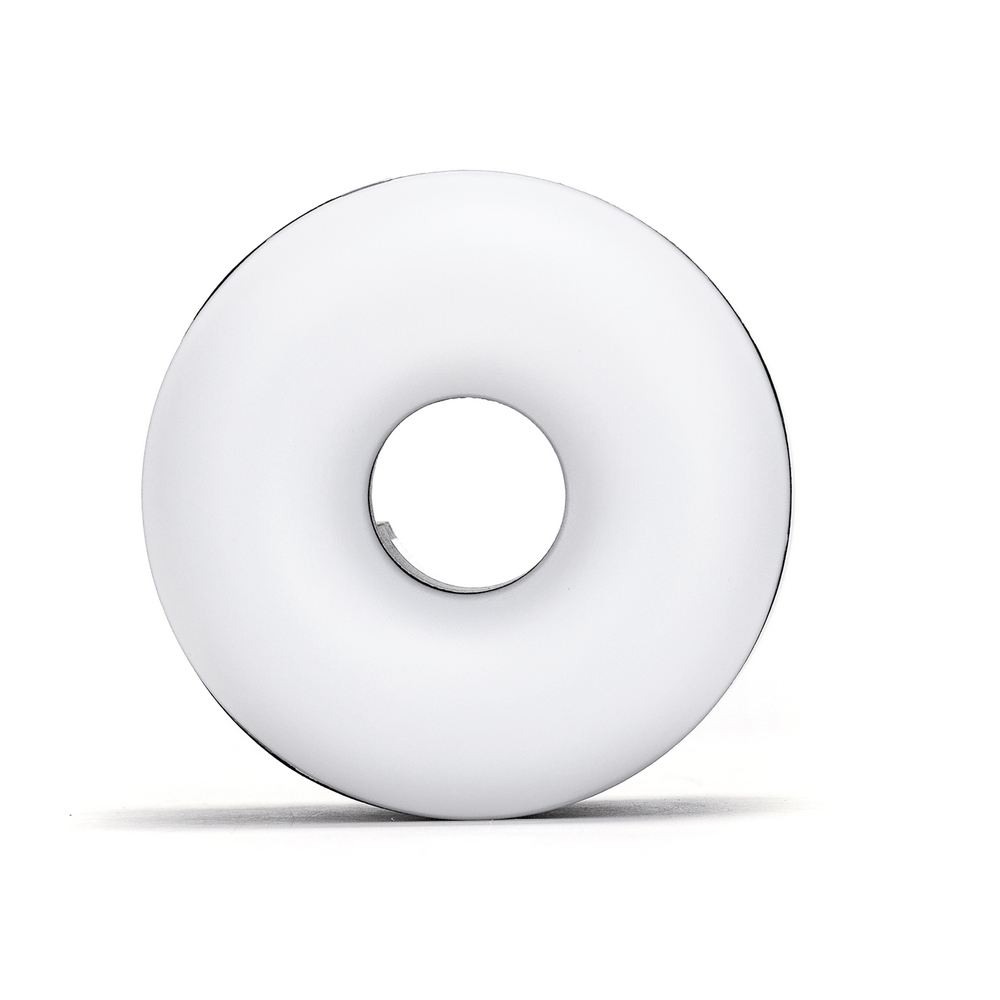 Applique Led da parete Donut 10W rotondo Nero IP65 Bianco freddo 6500K Aigostar - Foto 1
