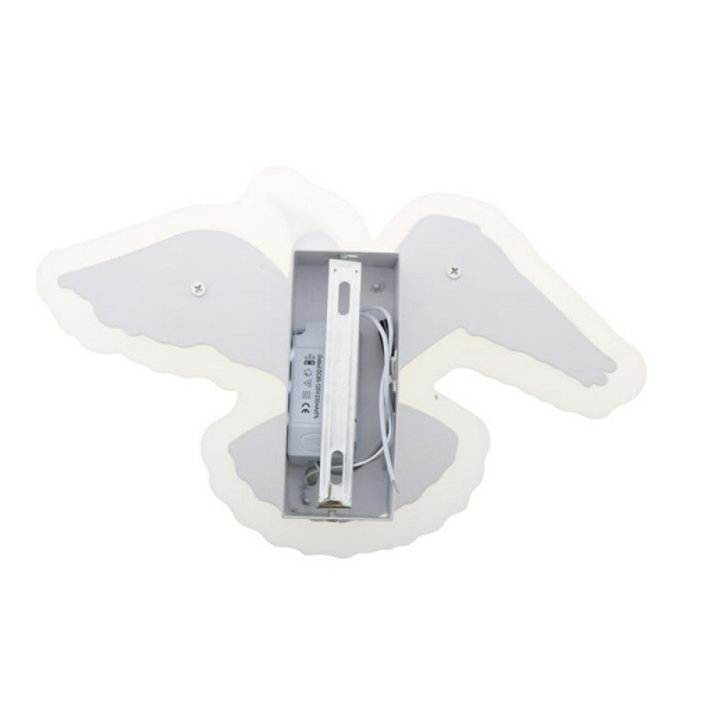 Applique Led da parete Eagle 24W Bianco IP20 Bianco caldo 3000K M LEDME - Foto 2