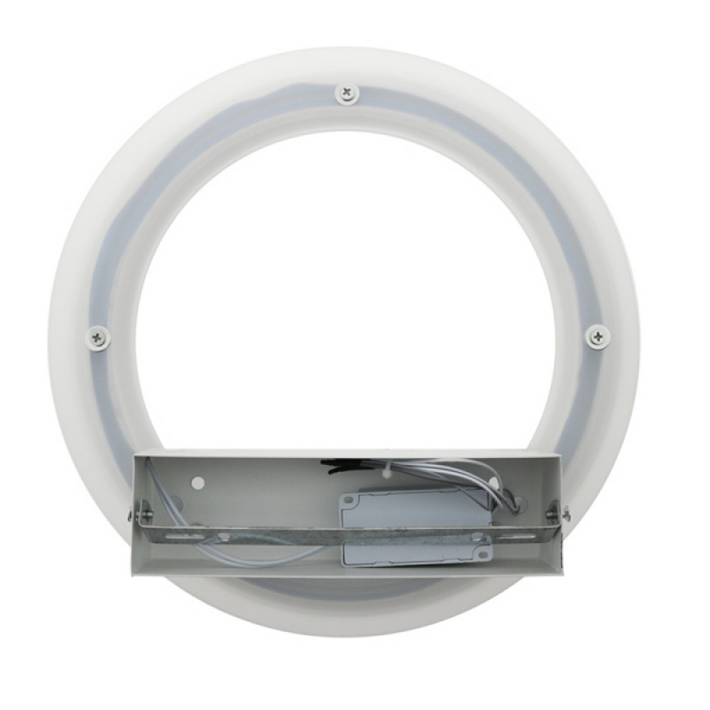 Applique Led da parete Eiffel 32W Bianco rotondo IP20 Bianco caldo 3000K M LEDME - Foto 2