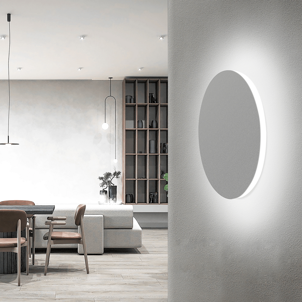 Applique Led da parete Plat 12W rotondo Bianco IP20 Bianco freddo 6500K Aigostar - Foto 3