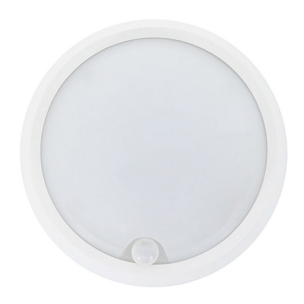 Applique Led da parete Sfera 12W Bianco IP64 con sensore di movimento Bianco neutro 4500K M LEDME - Foto 1