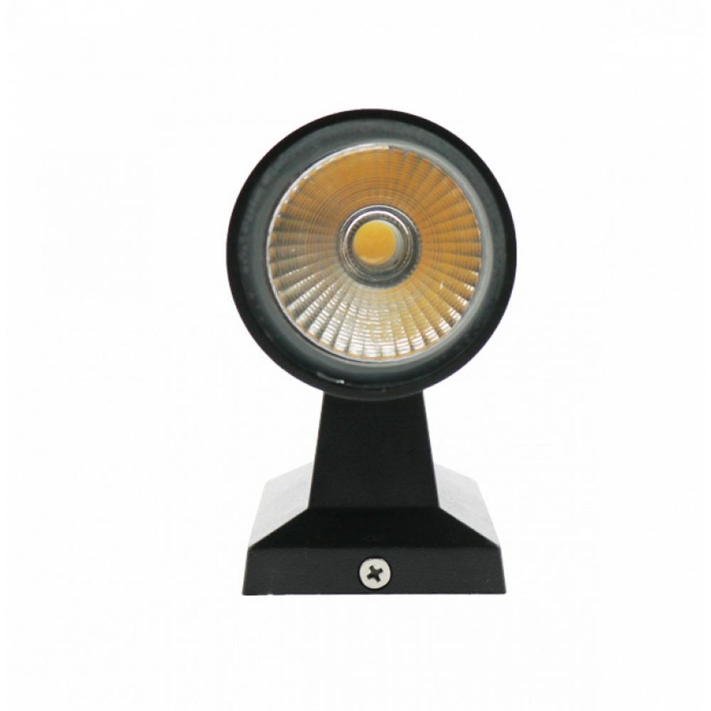 Applique Led da parete Tubo 2x3W Nero IP54 Bianco caldo 3000K M LEDME - Foto 2