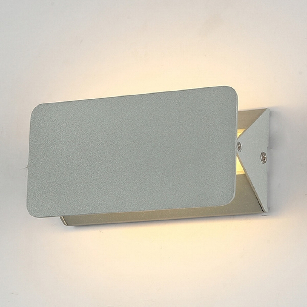 Applique Led da parete Vas 5W Bianco IP54 CCT Temperatura colore regolabile M LEDME - Foto 2