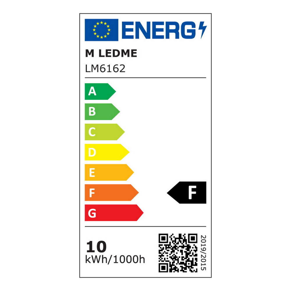 Applique Led da parete World 10W Nero IP54 Bianco caldo 3000K M LEDME - Foto 4