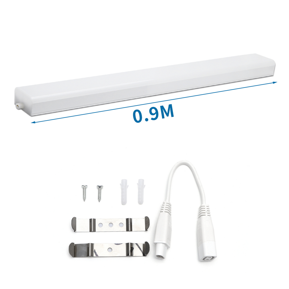 Barra Led Shadowless 18W da 90cm prolungabile Bianco neutro 4000K Aigostar - Foto 1