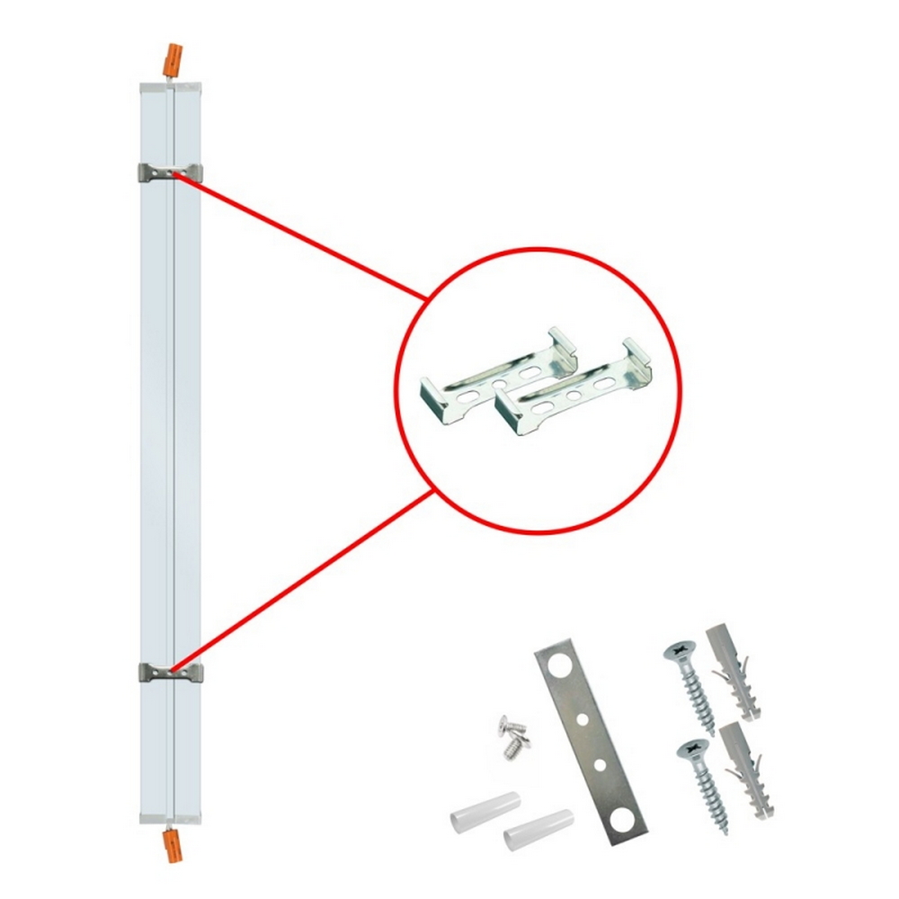 Barra Led Trian 40W da 120cm IP20 Bianco neutro 4500K M LEDME - Foto 2