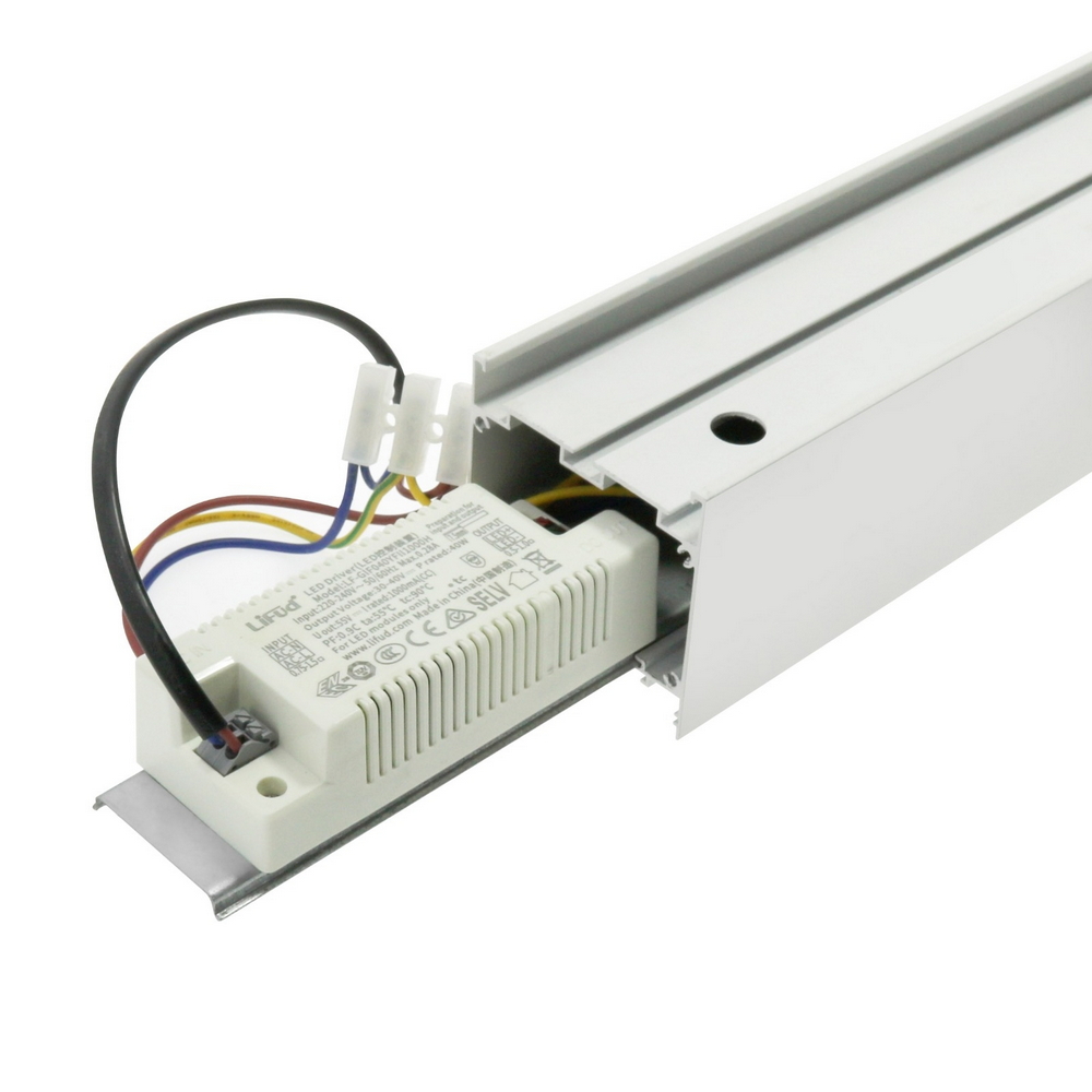 Barra lineare Led Barcellona 40W da 115cm CCT Temperatura colore regolabile M LEDME - Foto 4
