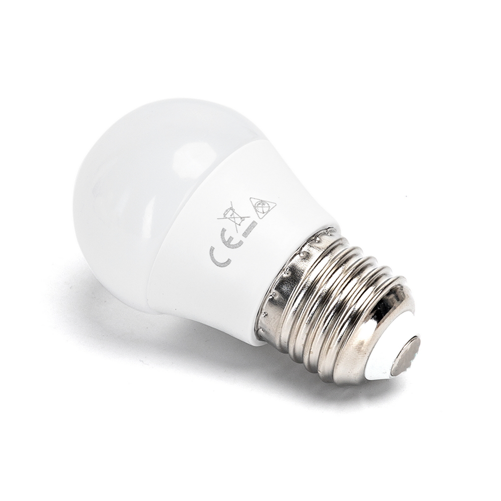 Confezione da 5 Lampadina Led E27 G45 6W Bianco freddo 6500K Aigostar - Foto 2