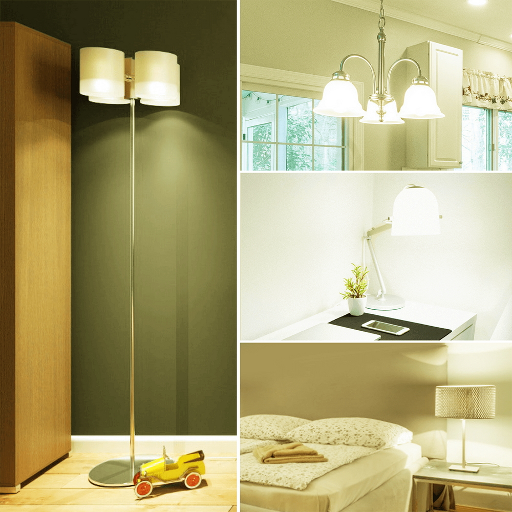 Confezione da 5 Lampadine Led E27 A60 15W Bianco caldo 3000K Aigostar - Foto 3