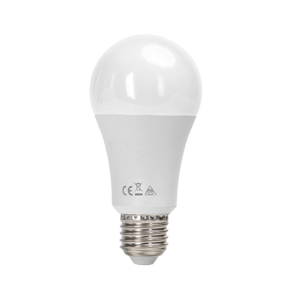 Confezione da 5 Lampadine Led E27 A60 15W Bianco freddo 6500K Aigostar - Foto 1