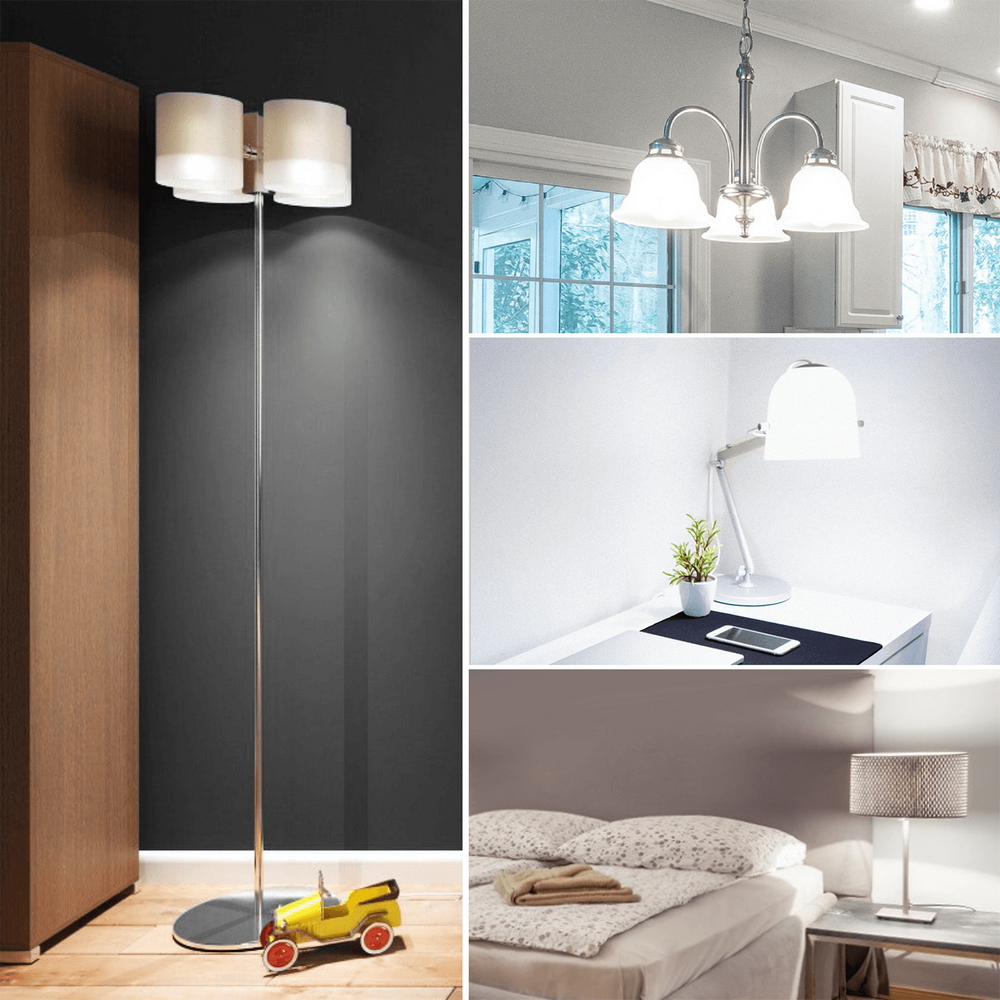 Confezione da 5 Lampadine Led E27 A60 15W Bianco freddo 6500K Aigostar - Foto 3