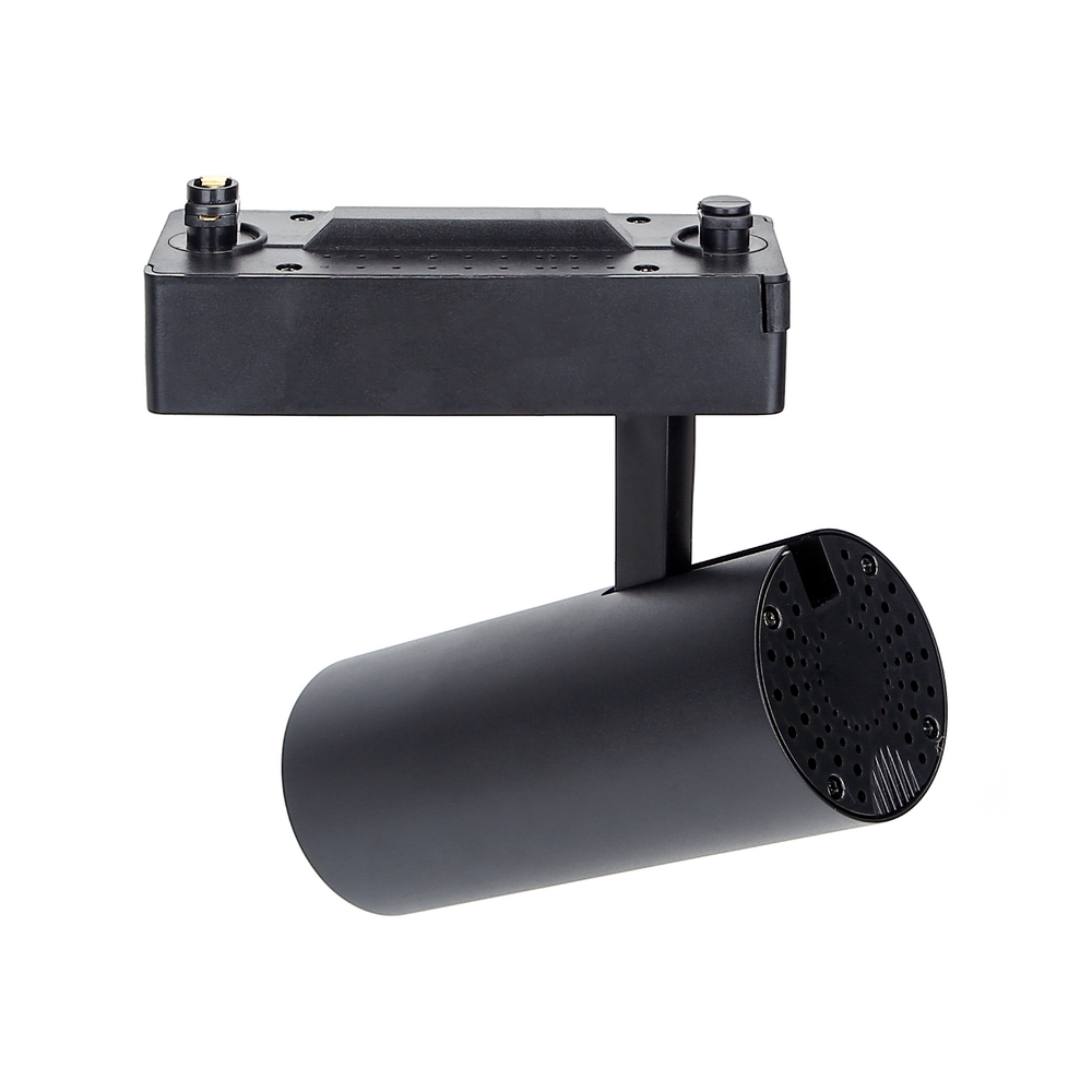 Faretto Led da binario 24W nero orientabile monofase Bianco neutro 4000K Aigostar - Foto 1