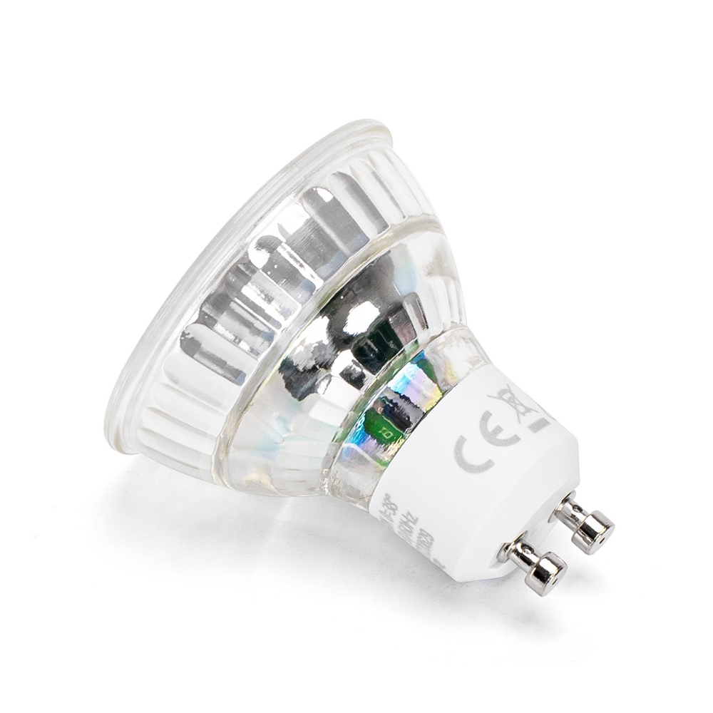 Faretto Led GU10 4,5W COB Apertura 38 gradi Bianco caldo 3000K Aigostar - Foto 1