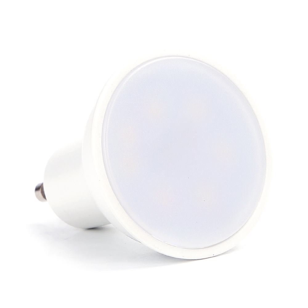 Faretto Led GU10 6W SMD Apertura 100 gradi Bianco caldo 3000K Aigostar - Foto 1