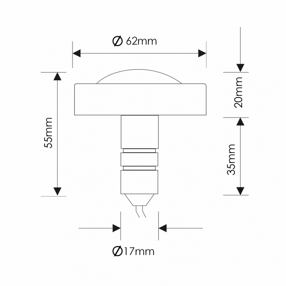 Faretto Led per piscina Minipool 7W IP68 Bianco freddo 5000K M LEDME - Foto 3