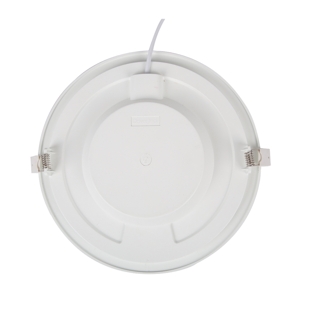 Faretto Led slim da incasso 24W Rotondo Cornice bianca Apertura 120 gradi Bianco caldo 3000K con sensore di movimento Aigostar - Foto 1