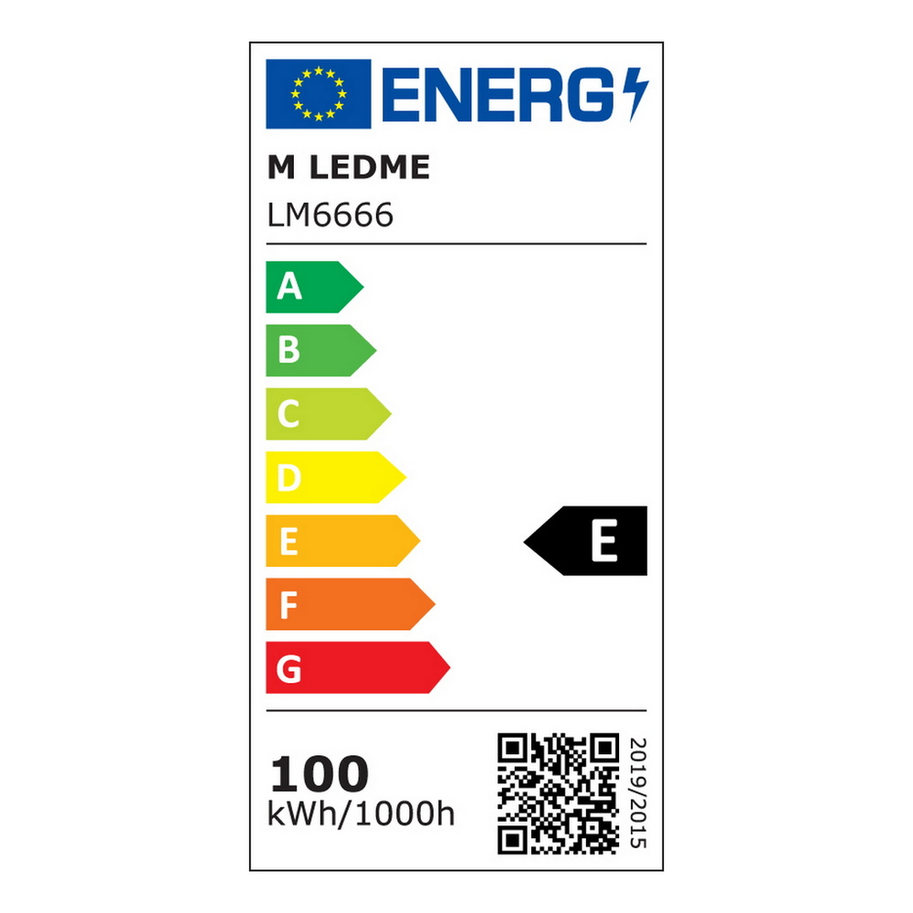 Faro proiettore Led 100W Nero da esterno IP65 Bianco Caldo 3000K M LEDME - Foto 4