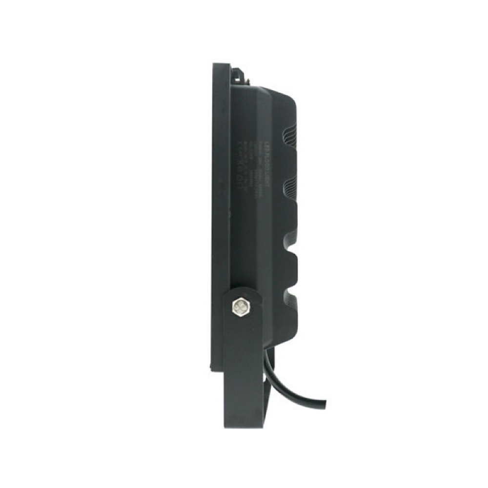 Faro proiettore Led 150W Nero da esterno IP65 Bianco Caldo 3000K M LEDME - Foto 2