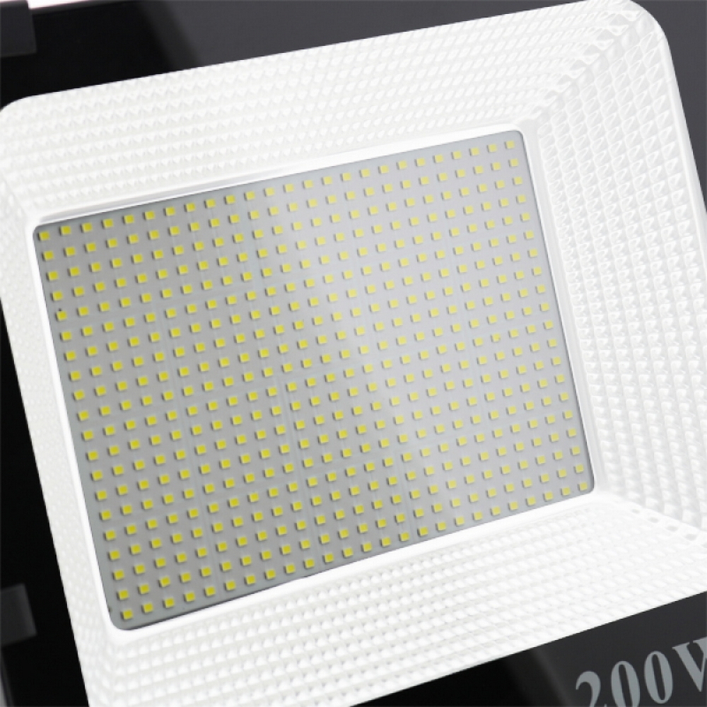 Faro proiettore Led 200W Nero da esterno IP65 Bianco Freddo 6000K M LEDME - Foto 1