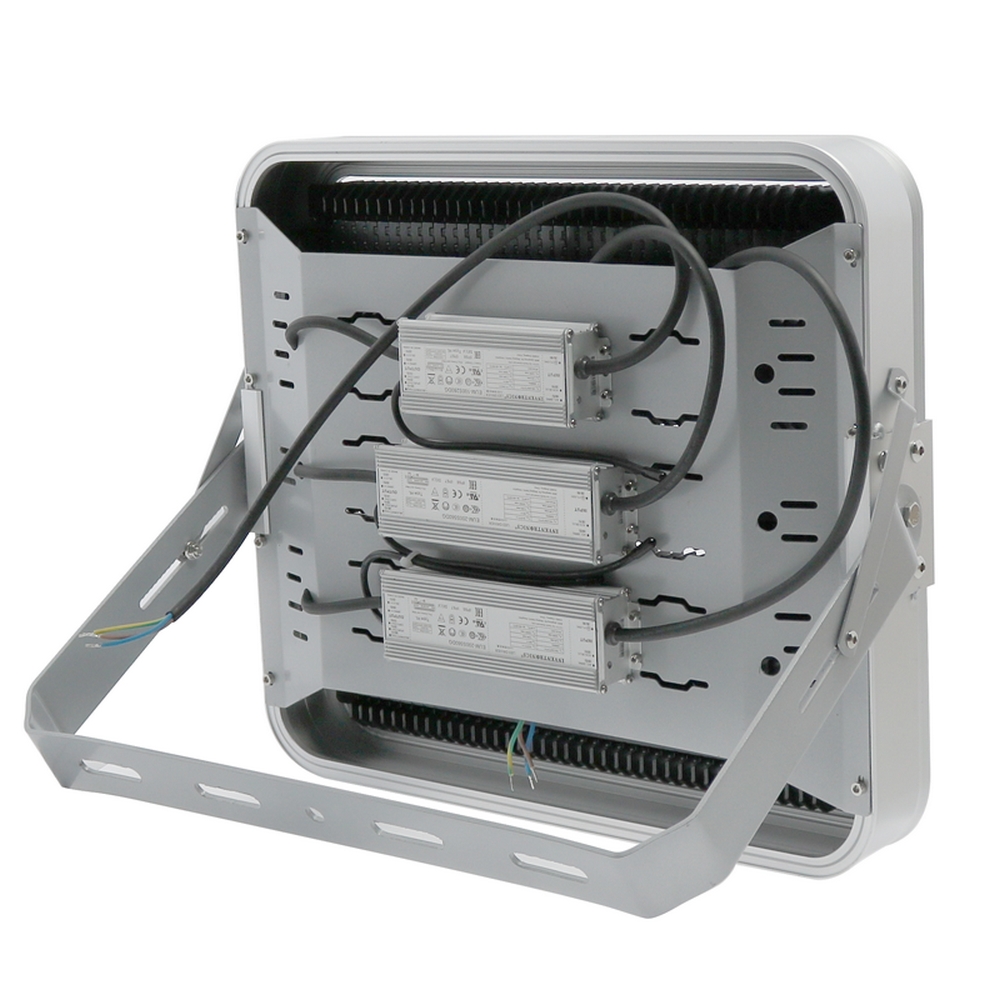 Faro proiettore Led 500W Grigio da esterno IP65 Bianco freddo 6000K M LEDME - Foto 1