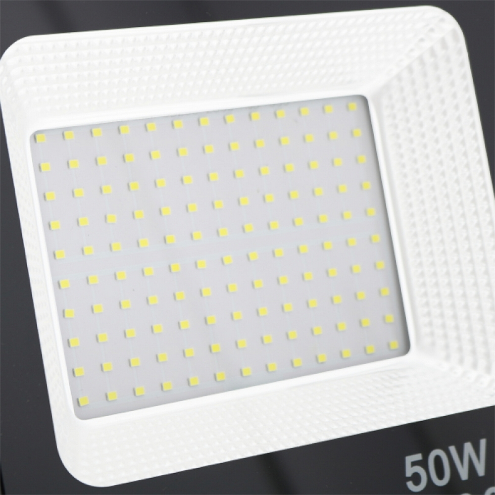 Faro proiettore Led 50W Nero da esterno IP65 Bianco Neutro 4500K M LEDME - Foto 1