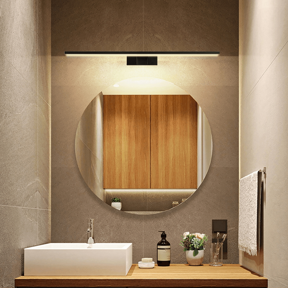 Lampada da specchio Led 12W Nero IP44 Bianco neutro 4000K Aigostar - Foto 3
