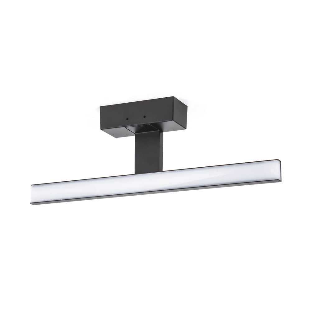 Lampada da specchio Led 8W Nero IP44 Bianco neutro 4000K Aigostar - Foto 1