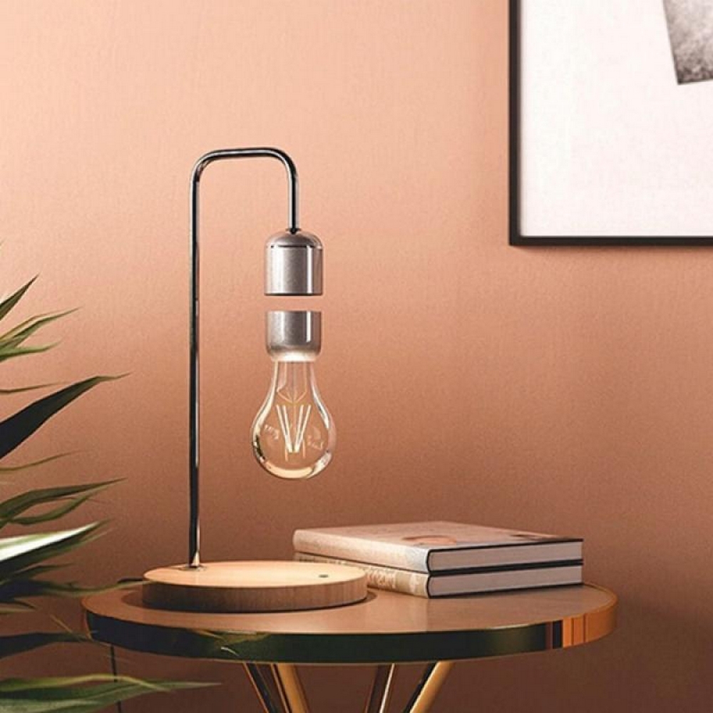 Lampada da tavolo Led a levitazione magnetica Vintage Bulb 2W M LEDME - Foto 2