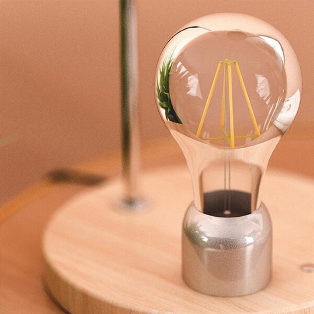 Lampada da tavolo Led a levitazione magnetica Vintage Bulb 2W M LEDME - Foto 3
