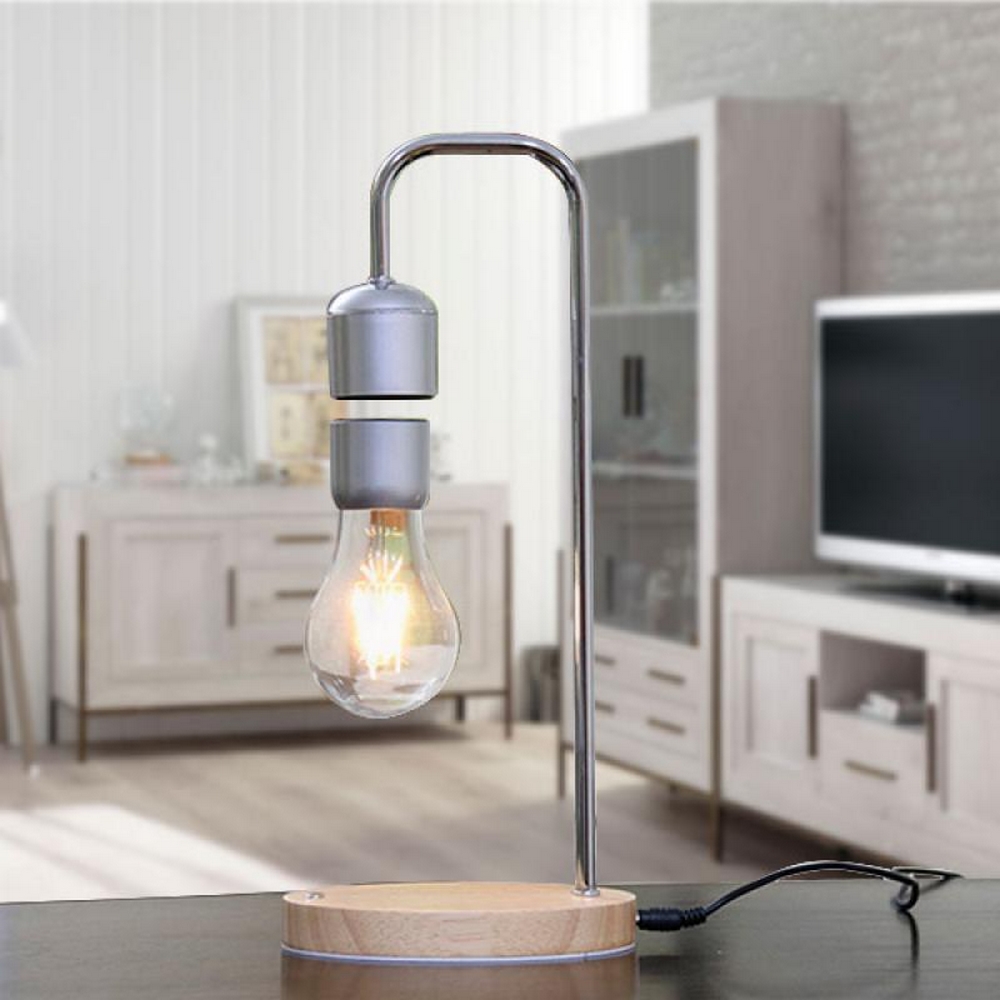 Lampada da tavolo Led a levitazione magnetica Vintage Bulb 2W M LEDME - Foto 4