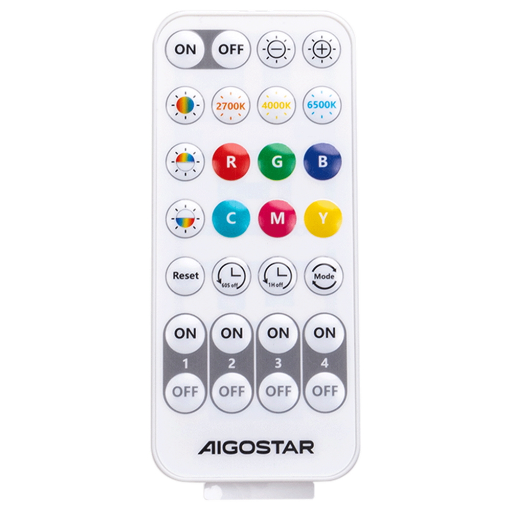 Lampada da terra a piantana Smart 8W nera Bluetooth Mesh RGB + CCT con telecomando Aigostar - Foto 3