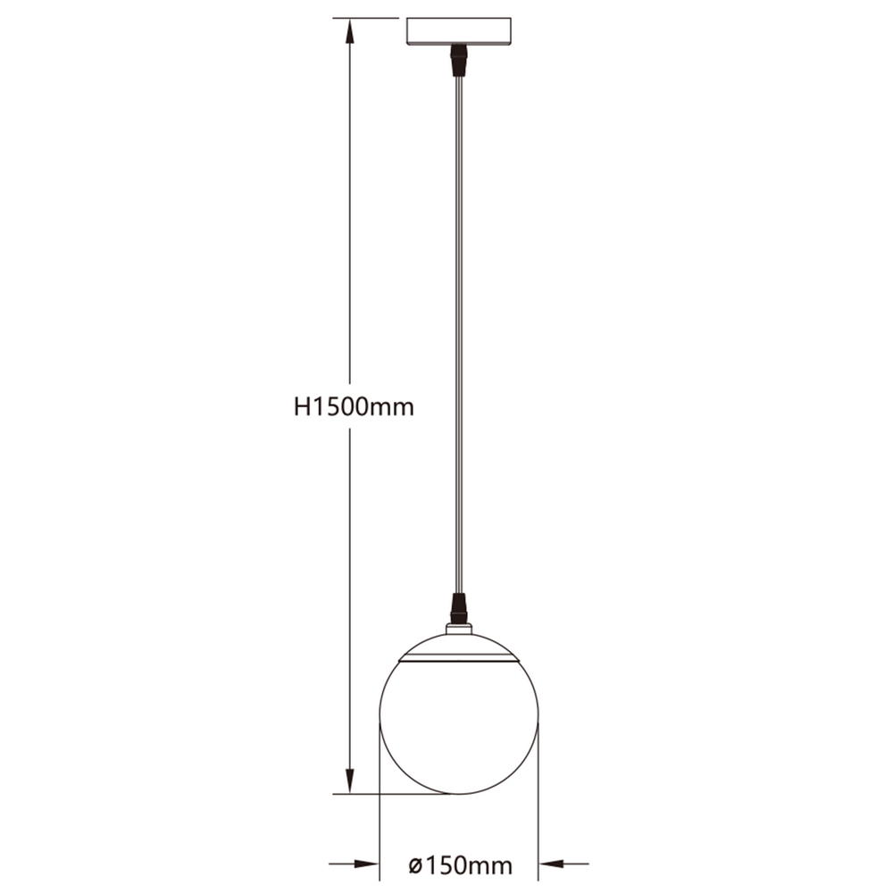 Lampadario da soffitto Sfera 8W Smart Bluetooth CCT + RGB illuminazione Led regolabile con telecomando Aigostar - Foto 5