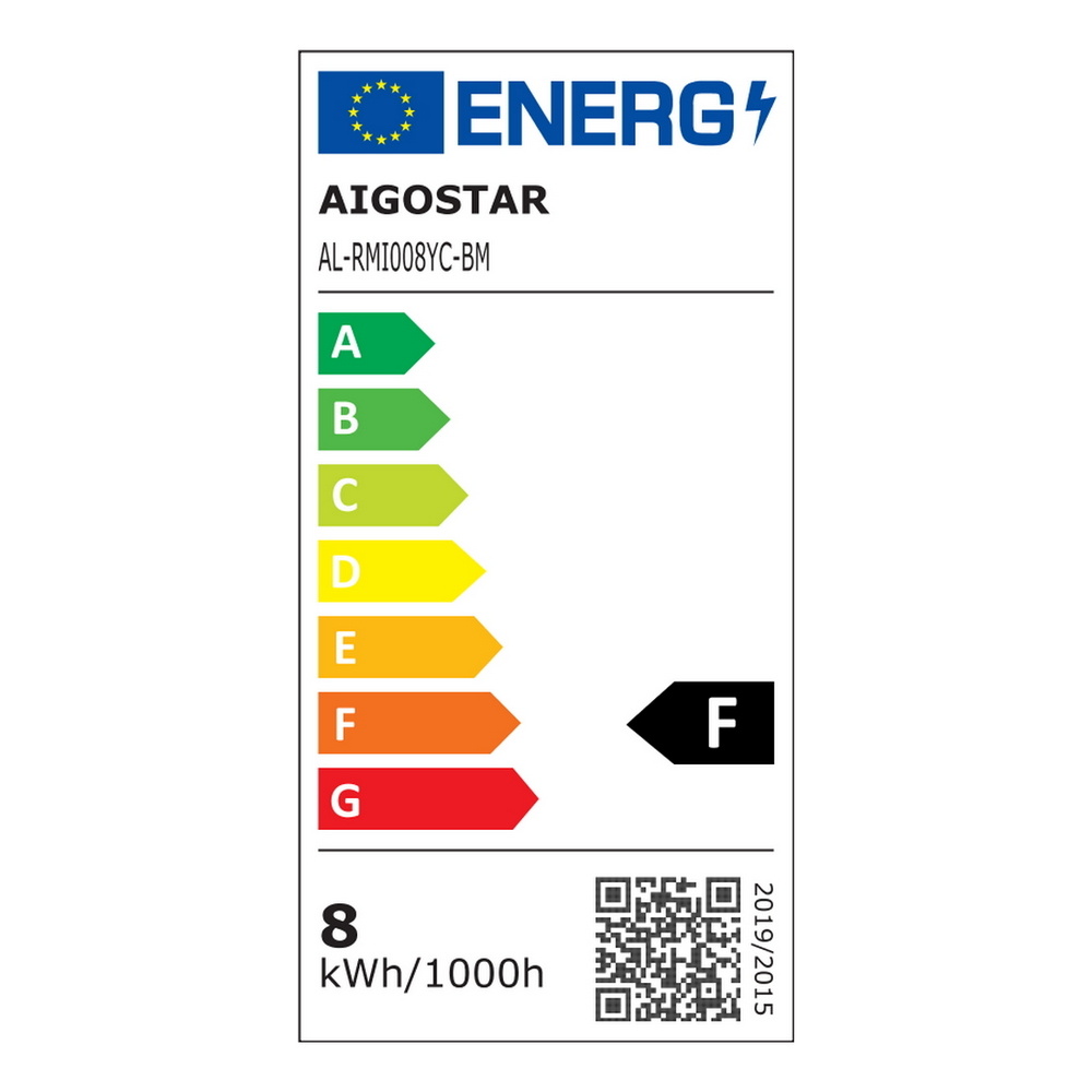 Lampadario da soffitto Sfera 8W Smart Bluetooth CCT + RGB illuminazione Led regolabile con telecomando Aigostar - Foto 8