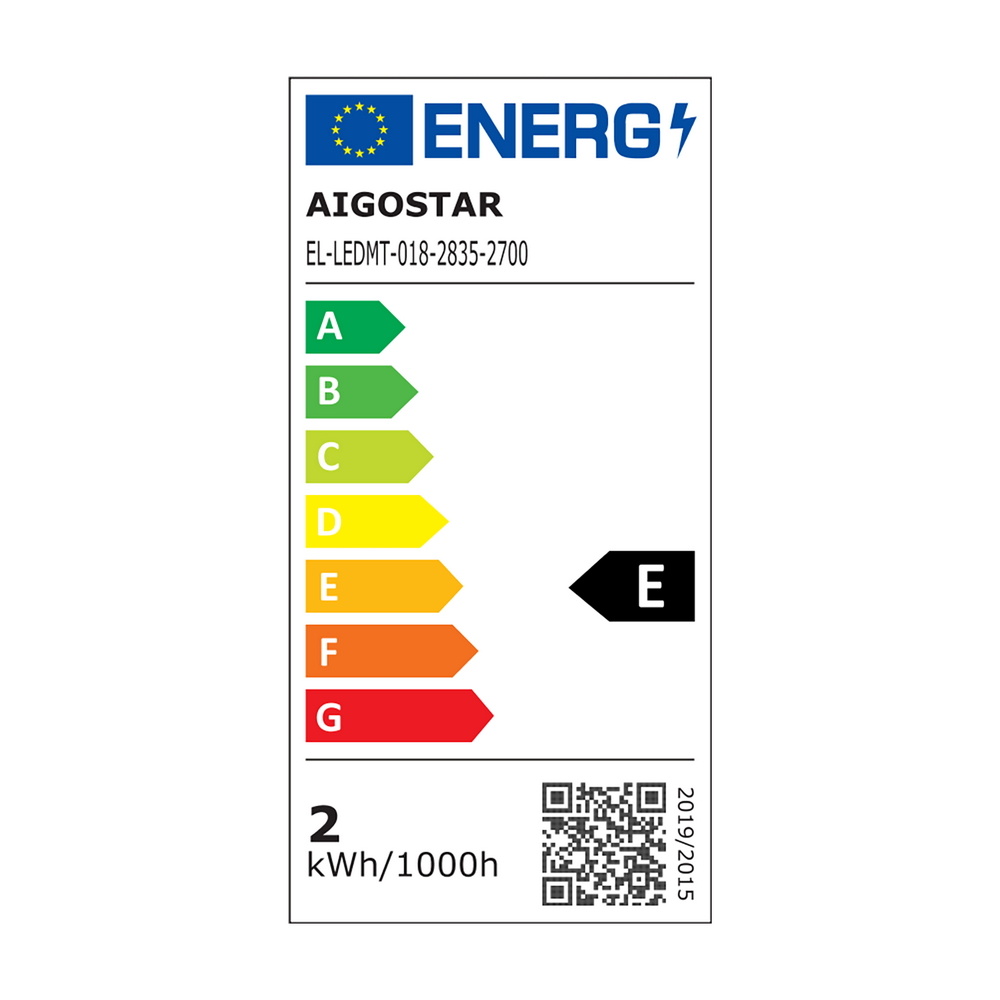 Lampadario Led da soffitto Clip Nero 35W Bianco caldo 2700K Aigostar - Foto 6