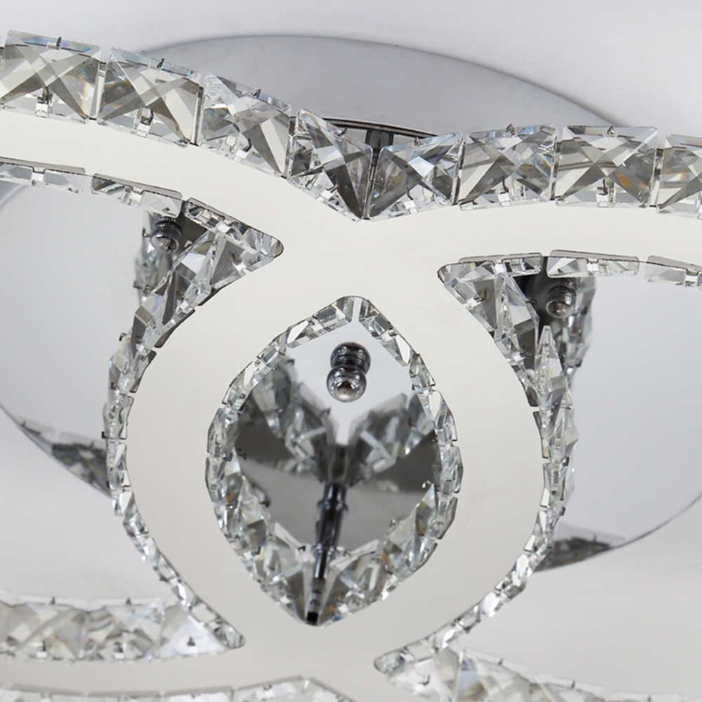 Lampadario Led da soffitto First 28W Dimmerabile con temperatura colore regolabile con telecomando M LEDME - Foto 2