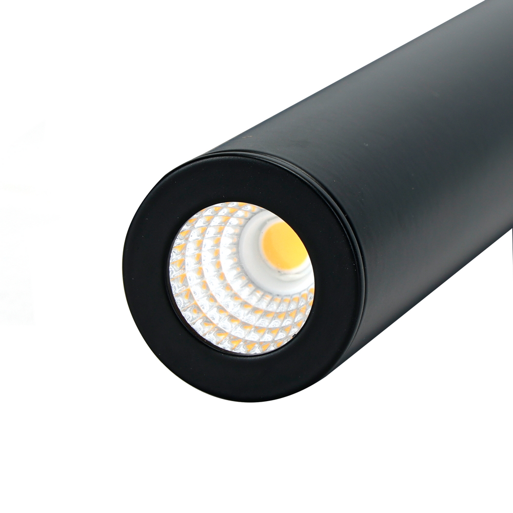 Lampadario Led da soffitto Pendels Nero 9W Bianco caldo 2700K Aigostar - Foto 2