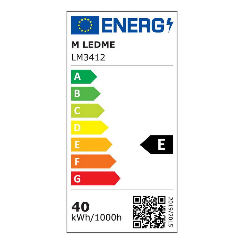 Lampadario Led da soffitto Vienna II Nero 40W Bianco neutro 4500K M LEDME - Foto 4